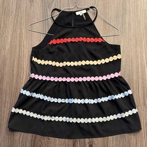 Entro Black Halter Top